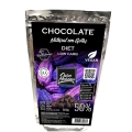 Gotas de chocolate Diet com Eritritol 50% cacau - Pacote 500g